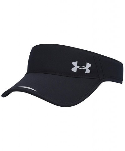 Men's Black Launch Run Performance Adjustable Visor $14.83 Hats