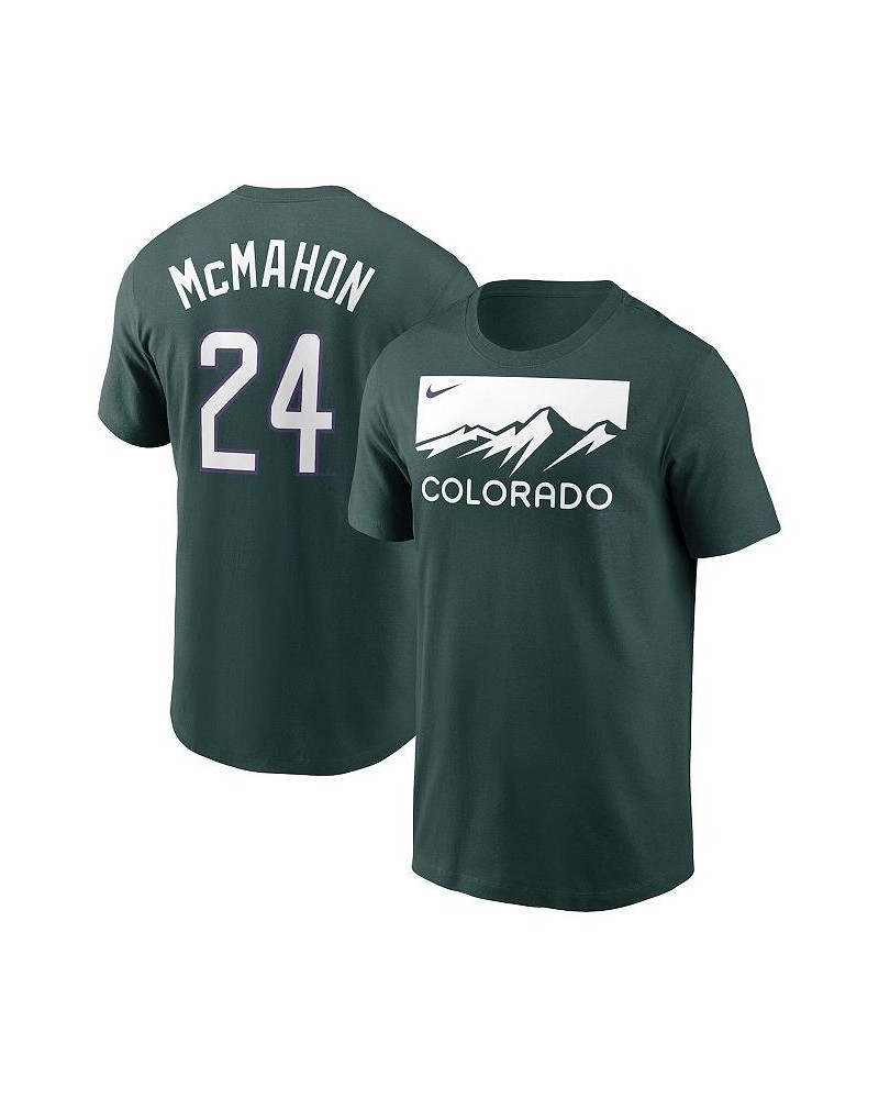 Men's Ryan McMahon Green Colorado Rockies 2022 City Connect Name & Number T-shirt $27.99 T-Shirts