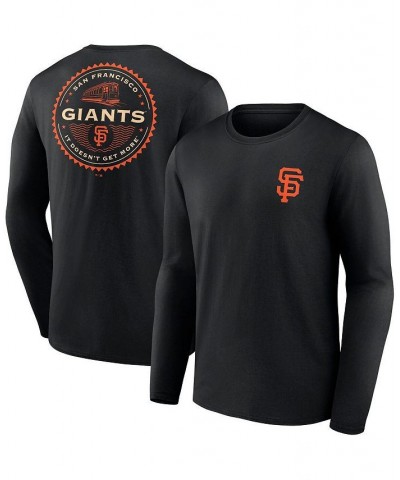 Men's Branded Black San Francisco Giants It Doesn'T Get More Hometown Collection Long Sleeve T-shirt $20.50 T-Shirts