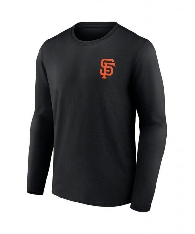 Men's Branded Black San Francisco Giants It Doesn'T Get More Hometown Collection Long Sleeve T-shirt $20.50 T-Shirts