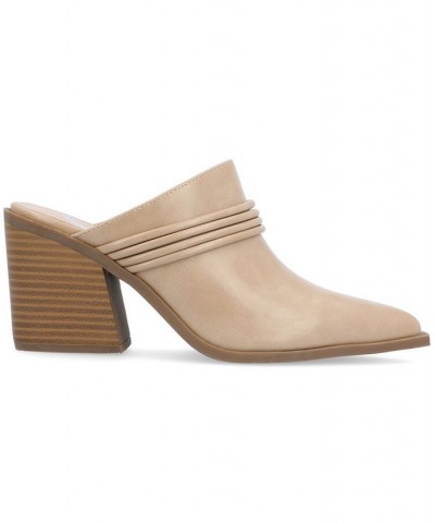 Women's Jinny Banded Mules PD04 $34.10 Shoes