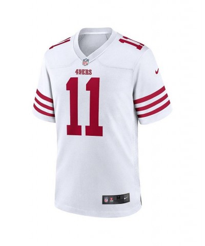 Men's Brandon Aiyuk White San Francisco 49ers Player Game Jersey $49.22 Jersey