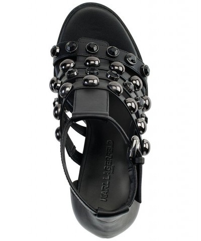 Women's Brexton Dress Sandals Black $66.23 Shoes