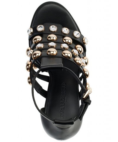 Women's Brexton Dress Sandals Black $66.23 Shoes