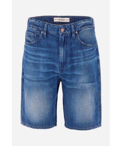 Men's Eco Rodeo Denim Shorts Blue $49.50 Shorts