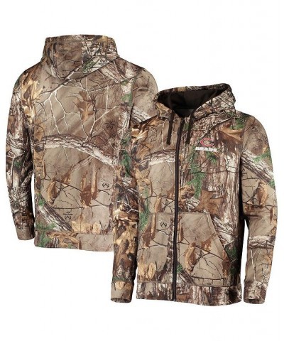 Men's Realtree Camo Chicago Bears Trophy Tech Fleece Full-Zip Hoodie $40.80 Sweatshirt