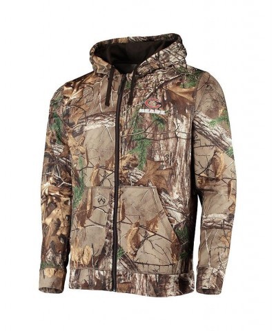 Men's Realtree Camo Chicago Bears Trophy Tech Fleece Full-Zip Hoodie $40.80 Sweatshirt