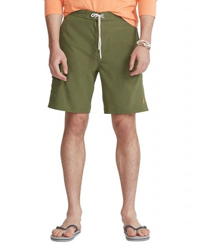 Men's Big & Tall Kailua Swim Trunks Green $38.00 Swimsuits