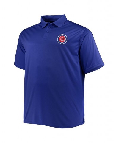 Men's Royal, Charcoal Chicago Cubs Big and Tall Two-Pack Polo Shirt Set $32.85 Polo Shirts