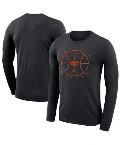 Men's Brand Black Florida Gators Basketball Icon Legend Performance Long Sleeve T-shirt $28.04 T-Shirts