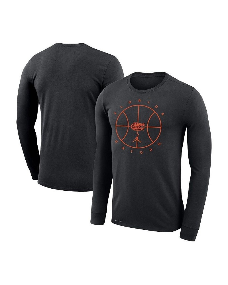 Men's Brand Black Florida Gators Basketball Icon Legend Performance Long Sleeve T-shirt $28.04 T-Shirts