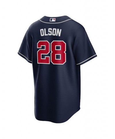 Men's Matt Olson Navy Atlanta Braves Alternate Replica Player Jersey $52.20 Jersey