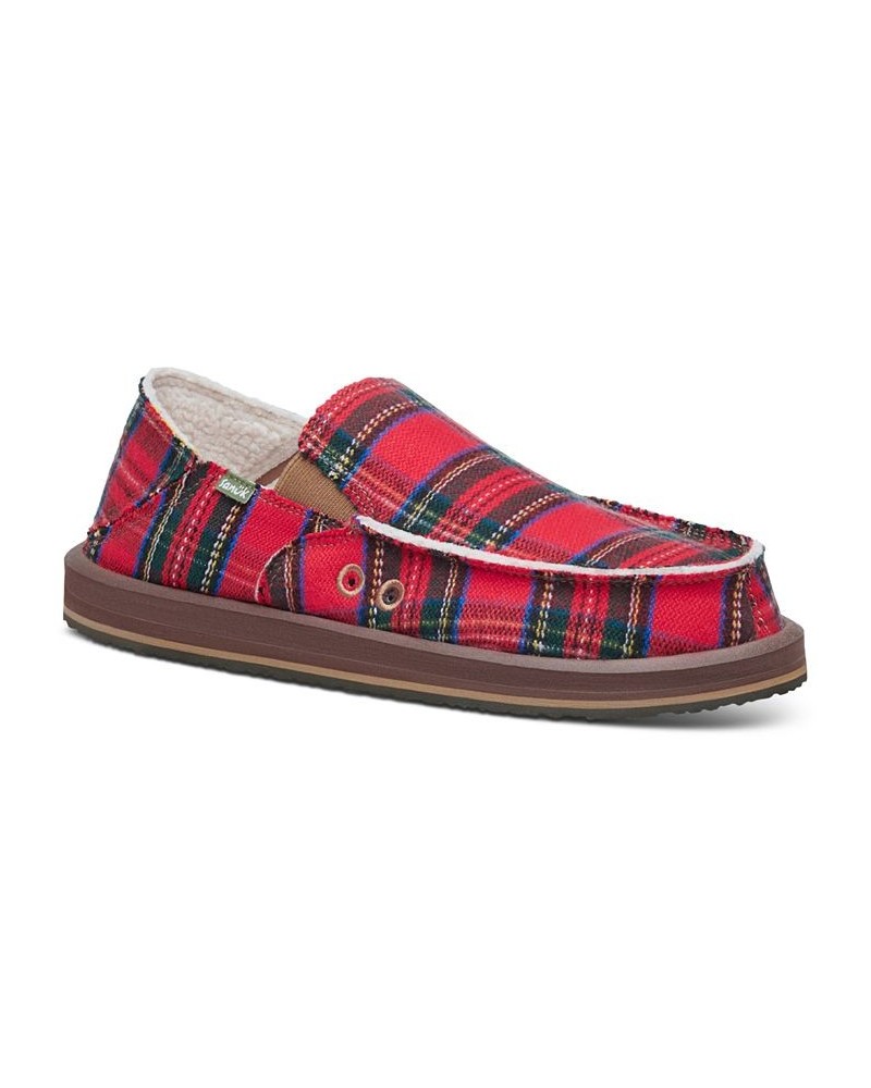 Men's Vagabond ST Plaid Chill Fleece-Lined Slippers Multi $33.60 Shoes