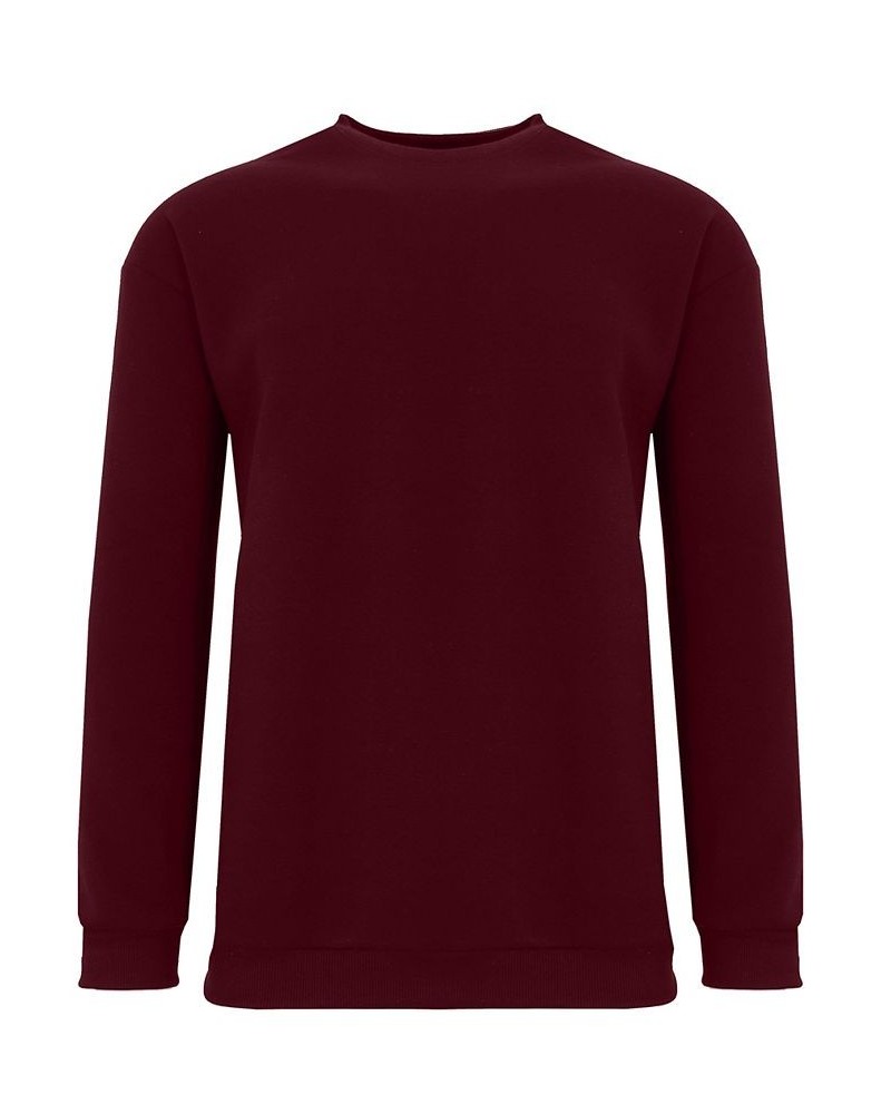 Men's Pullover Sweater Burgundy $21.00 Sweaters