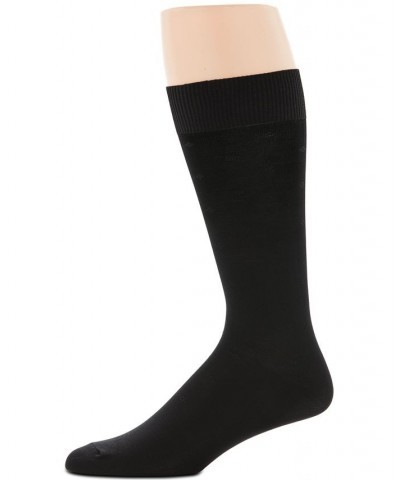 Perry Ellis Men's Microfiber Dress Socks Black $9.00 Socks