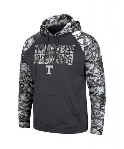 Men's Charcoal Tennessee Volunteers OHT Military-Inspired Appreciation Digi Camo Big and Tall Pullover Hoodie $34.50 Sweatshirt