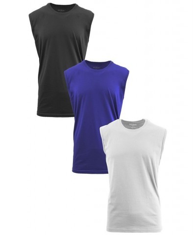 Men's Muscle Tank Top, Pack of 3 PD05 $22.80 T-Shirts