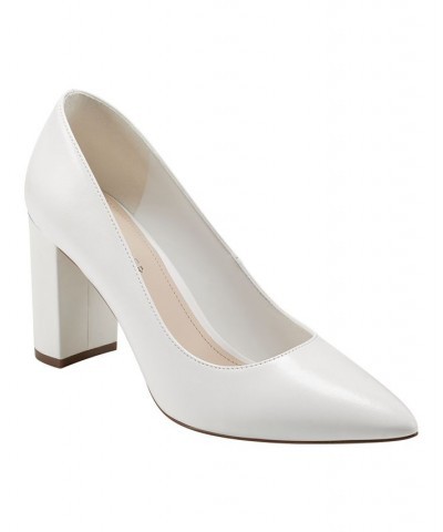 Women's Viviene Slip-On Block Heel Dress Pumps PD05 $52.47 Shoes