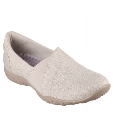 Women's Breathe-Easy - Swayful Slip-On Casual Sneakers Tan/Beige $36.00 Shoes