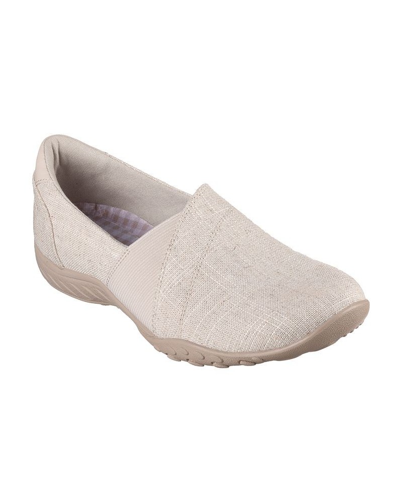 Women's Breathe-Easy - Swayful Slip-On Casual Sneakers Tan/Beige $36.00 Shoes