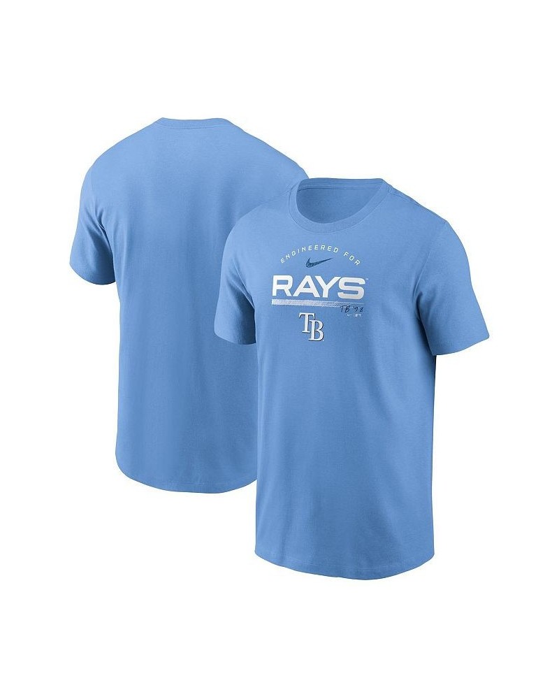 Men's Light Blue Tampa Bay Rays Team Engineered Performance T-shirt $27.49 T-Shirts