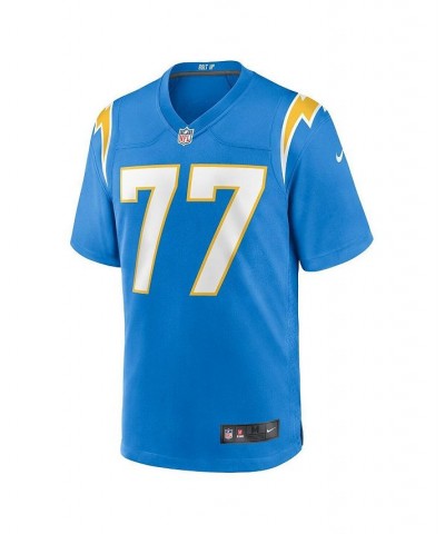 Men's Zion Johnson Powder Blue Los Angeles Chargers 2022 NFL Draft First Round Pick Game Jersey $58.80 Jersey