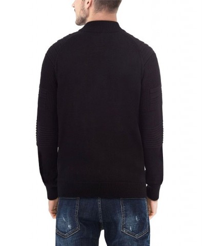 Men's Full-Zip Sweater Jacket Black $26.88 Sweaters