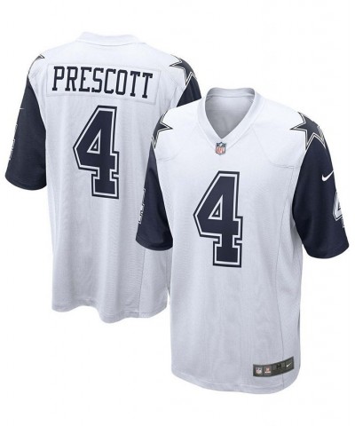 Men's Dak Prescott White Dallas Cowboys Alternate Game Jersey $47.60 Jersey