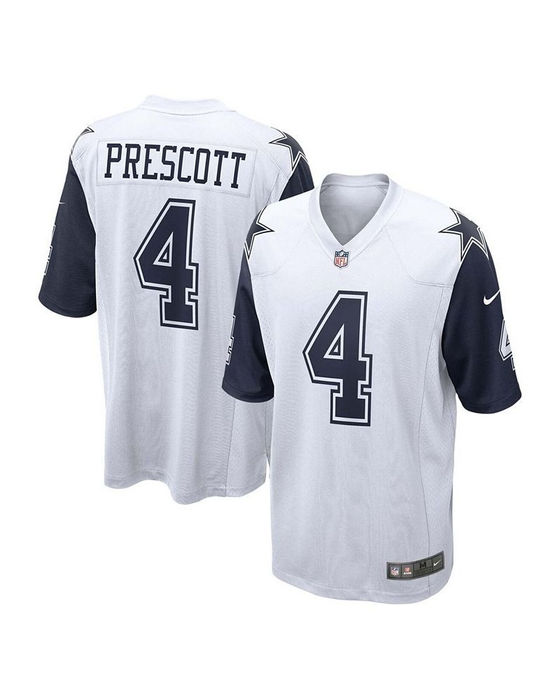 Men's Dak Prescott White Dallas Cowboys Alternate Game Jersey $47.60 Jersey