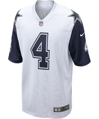 Men's Dak Prescott White Dallas Cowboys Alternate Game Jersey $47.60 Jersey