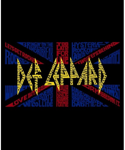 Men's Word Art Def Leppard Sweatshirt $21.00 Sweatshirt