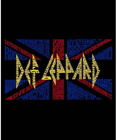 Men's Word Art Def Leppard Sweatshirt $21.00 Sweatshirt