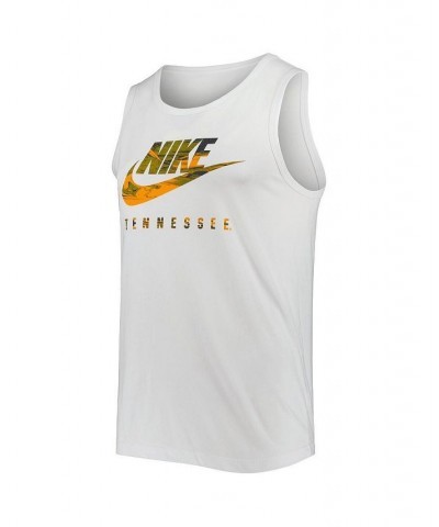 Men's White Tennessee Volunteers Spring Break Futura Performance Tank Top $26.99 T-Shirts