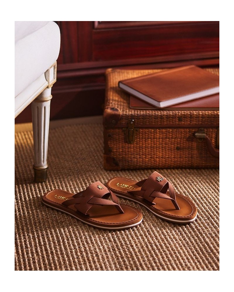 Rosalind Thong Sandals Tan/Beige $33.60 Shoes