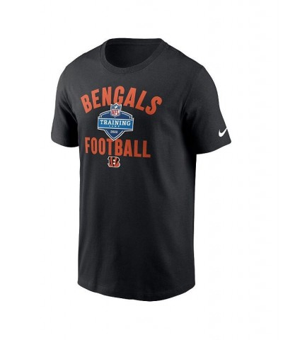 Men's Black Cincinnati Bengals 2022 Training Camp Athletic T-shirt $20.25 T-Shirts