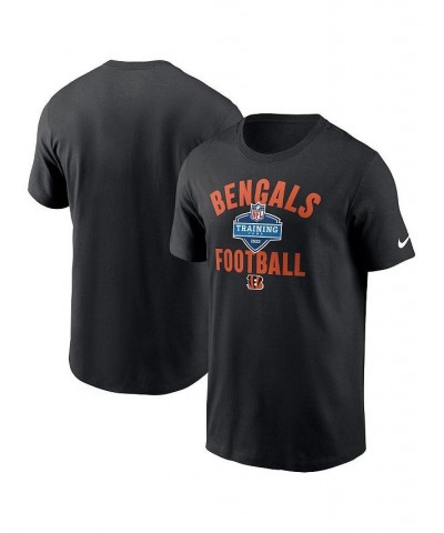 Men's Black Cincinnati Bengals 2022 Training Camp Athletic T-shirt $20.25 T-Shirts