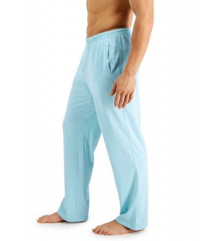 Men's Quick-Dry Pajama Pants Blue $10.30 Pajama