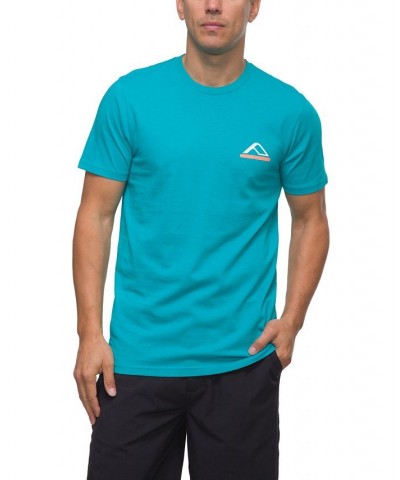 Men's Tropiskull Short Sleeves T-shirt Blue $10.41 T-Shirts