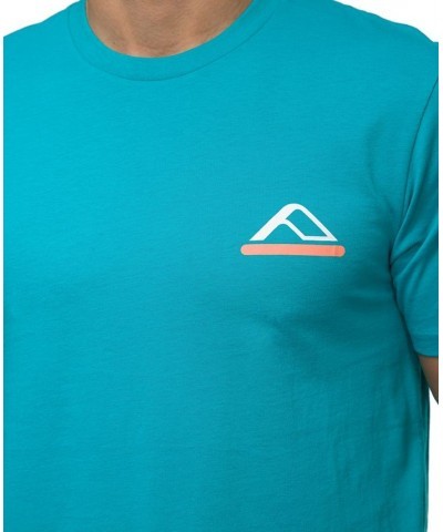 Men's Tropiskull Short Sleeves T-shirt Blue $10.41 T-Shirts