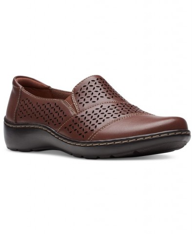 Women's Cora Drift Perforated Zip Flats Multi $50.00 Shoes