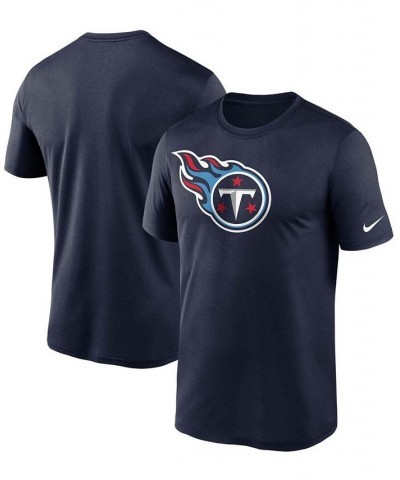 Men's Navy Tennessee Titans Logo Essential Legend Performance T-shirt $20.00 T-Shirts