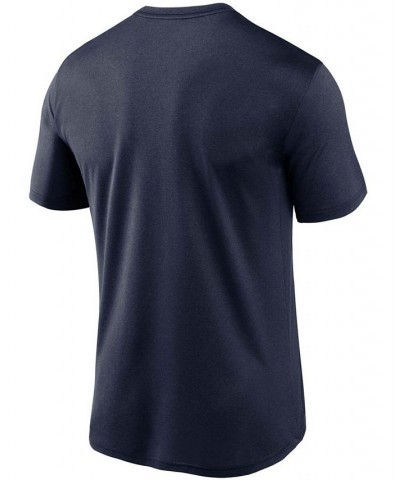 Men's Navy Tennessee Titans Logo Essential Legend Performance T-shirt $20.00 T-Shirts