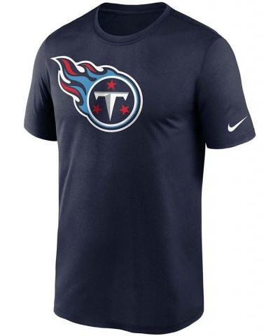 Men's Navy Tennessee Titans Logo Essential Legend Performance T-shirt $20.00 T-Shirts