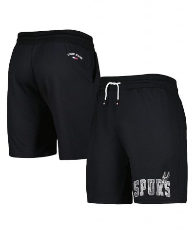 Men's Black San Antonio Spurs Mike Mesh Basketball Shorts $34.44 Shorts