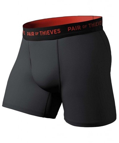 Men's SuperFit 2-Pk. Logo Waistband Boxer Briefs Multi $18.89 Underwear