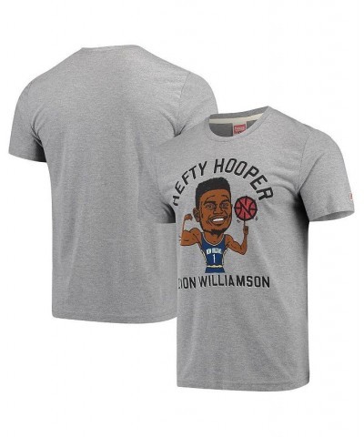 Men's Zion Williamson Gray New Orleans Pelicans Player Graphic Tri-Blend T-shirt $22.08 T-Shirts