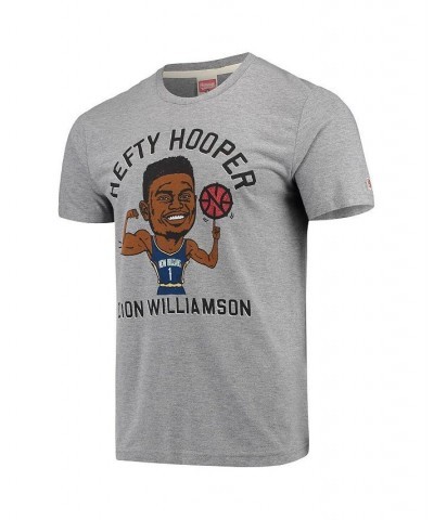 Men's Zion Williamson Gray New Orleans Pelicans Player Graphic Tri-Blend T-shirt $22.08 T-Shirts