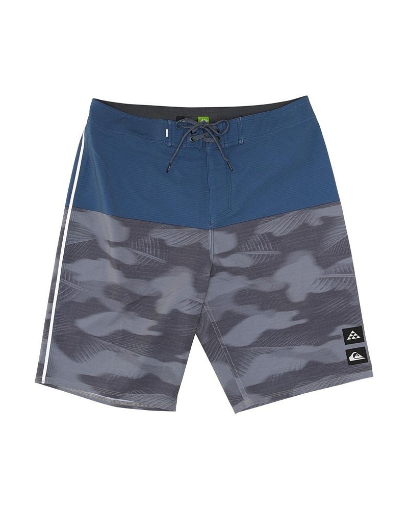 Men's Surfsilk Lava Drawstring Board Shorts Blue $30.36 Swimsuits