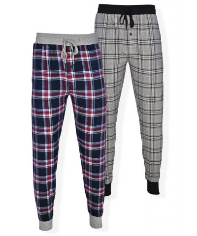 Men's Flannel Sleep Jogger Pants - 2pk. PD01 $20.50 Pajama