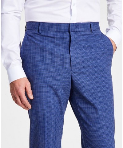 Men's Modern-Fit TH Flex Stretch Plaid Dress Pants PD04 $26.40 Pants